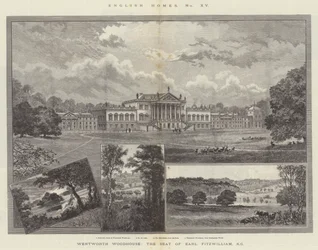 Wentworth Woodhouse, la residencia del conde Fitzwilliam, KG